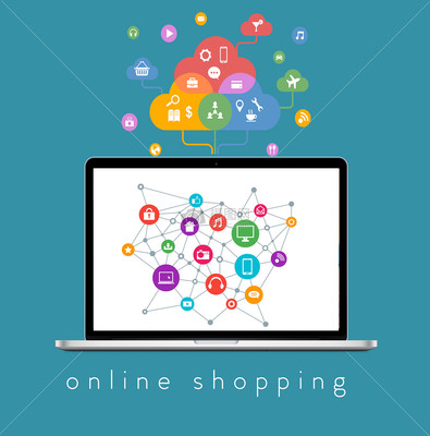 丰富多彩的网上购物图片素材_免费下载_jpg图片格式_VRF高清图片500449747 .